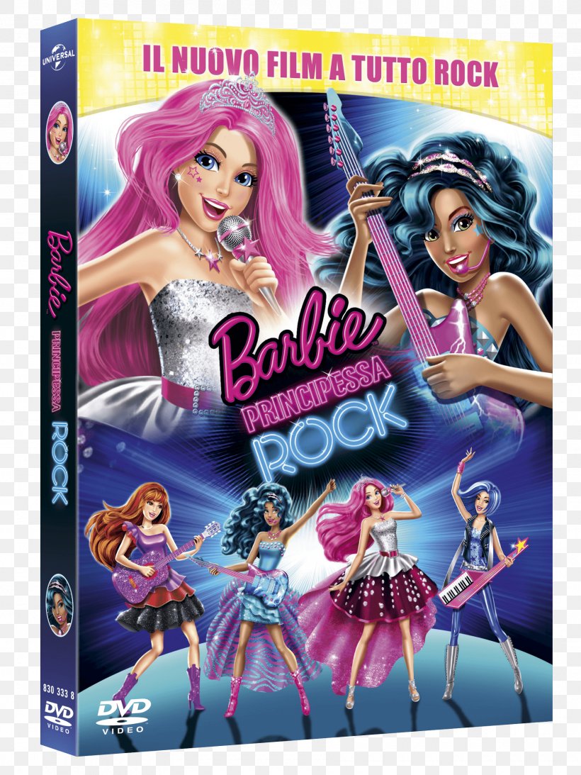 Barbie Blu-ray Disc DVD Film Doll, PNG, 1800x2400px, Barbie, Action Figure, Barbie And The Secret Door, Barbie In Princess Power, Barbie The Princess The Popstar Download Free