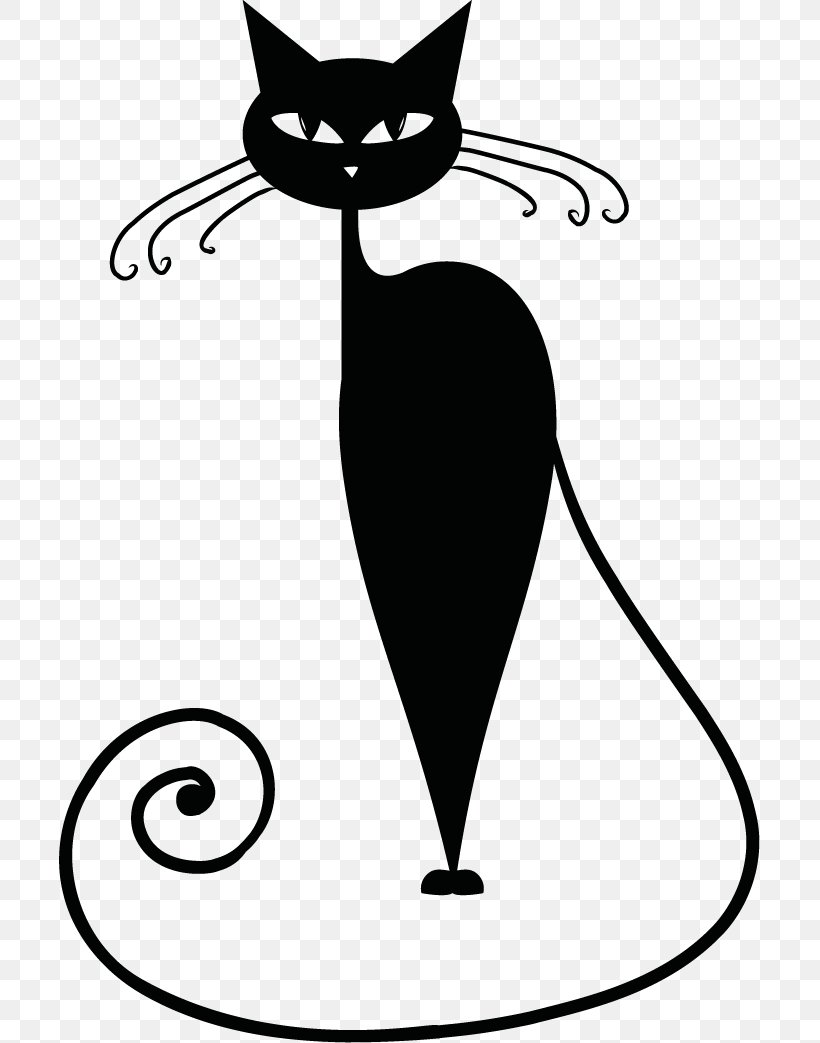 Black Cat Kitten Drawing Sketch, PNG, 701x1043px, Cat, Art, Artwork, Black,  Black And White Download Free