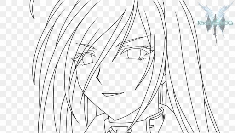 Line Art Moka Akashiya Rosario + Vampire Sketch, PNG, 948x539px, Watercolor, Cartoon, Flower, Frame, Heart Download Free