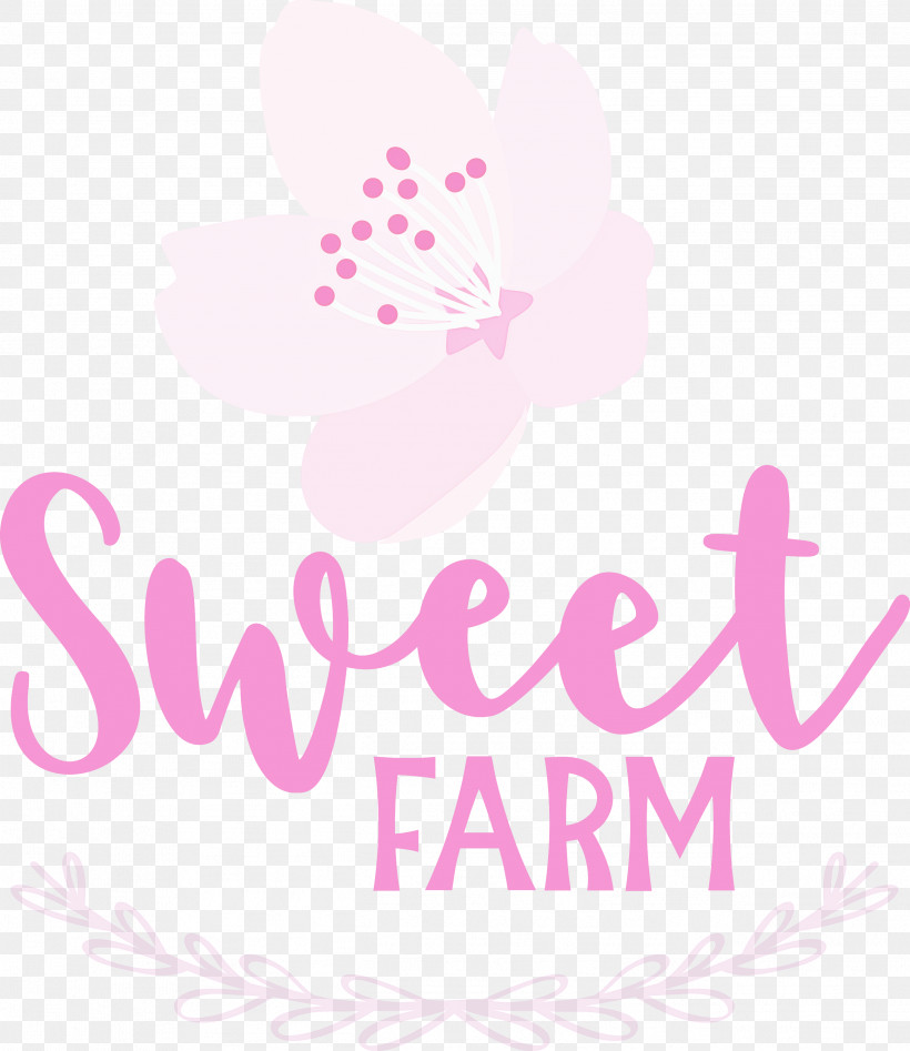 Sweet Farm, PNG, 2596x3000px, Logo, Flower, Meter, Petal Download Free