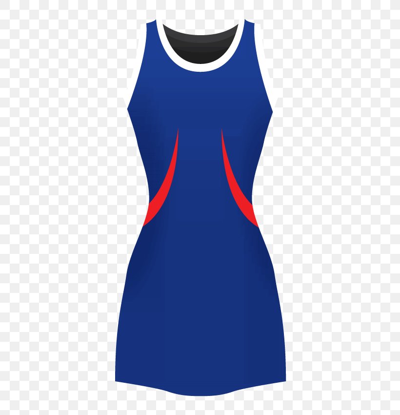 T-shirt Netball Samurai Sportswear The Dress, PNG, 450x850px, Tshirt, Blue, Clothing, Cobalt Blue, Culottes Download Free