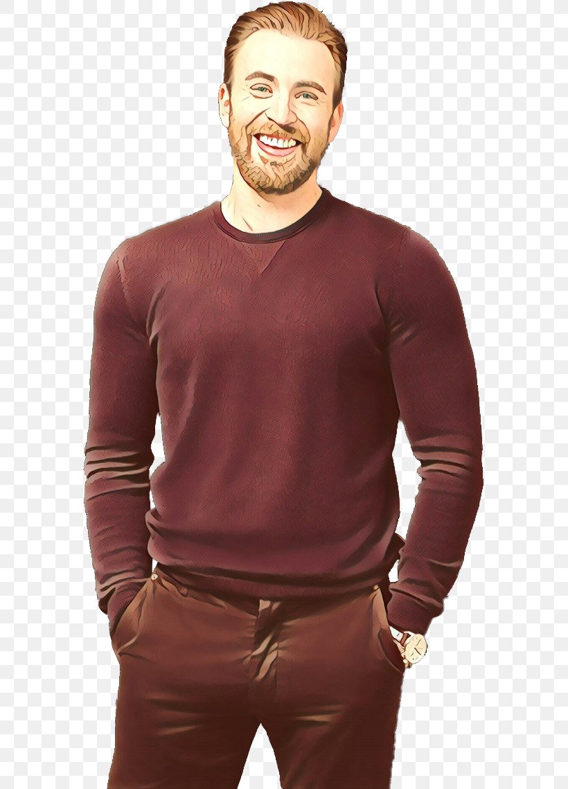 Clothing Sleeve Long-sleeved T-shirt Neck T-shirt, PNG, 579x1139px, Cartoon, Arm, Brown, Clothing, Longsleeved Tshirt Download Free