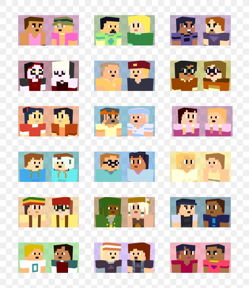 Minecraft Drama Pixel Art Animated Series Animation, PNG, 800x950px, Minecraft, Animated Series, Animation, Collage, Deviantart Download Free