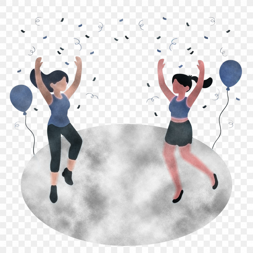 New Year New Year Party Celebration, PNG, 2000x2000px, New Year, Ball, Behavior, Celebration, Exercise Download Free