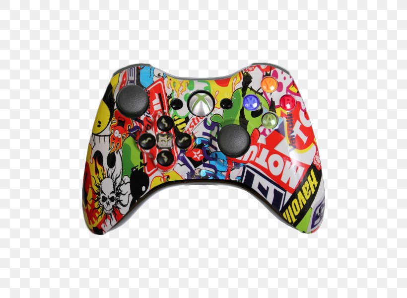 Xbox 360 Controller Xbox One Controller Game Controllers Video Game Consoles, PNG, 600x600px, Xbox 360 Controller, All Xbox Accessory, Decal, Dpad, Electronic Device Download Free
