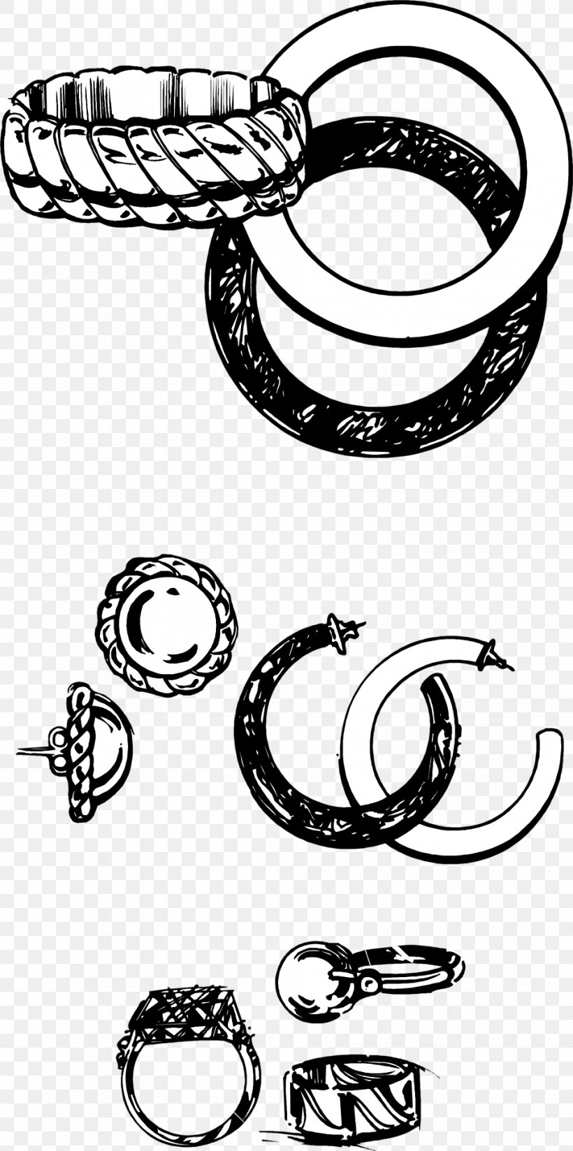 Drawing /m/02csf Number Clip Art Product Design, PNG, 958x1926px, Drawing, Animal, Auto Part, Black And White, Body Jewellery Download Free