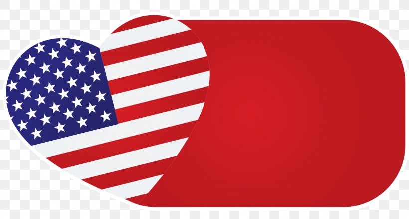 Flag Of The United States Flag Of The United States United Kingdom Union Jack, PNG, 1691x906px, United States, Flag, Flag Of The United States, Heart, Red Download Free