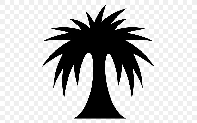 Palm Tree Drawing, PNG, 512x512px, Palm Trees, Arecales, Black, Blackandwhite, Borassus Download Free