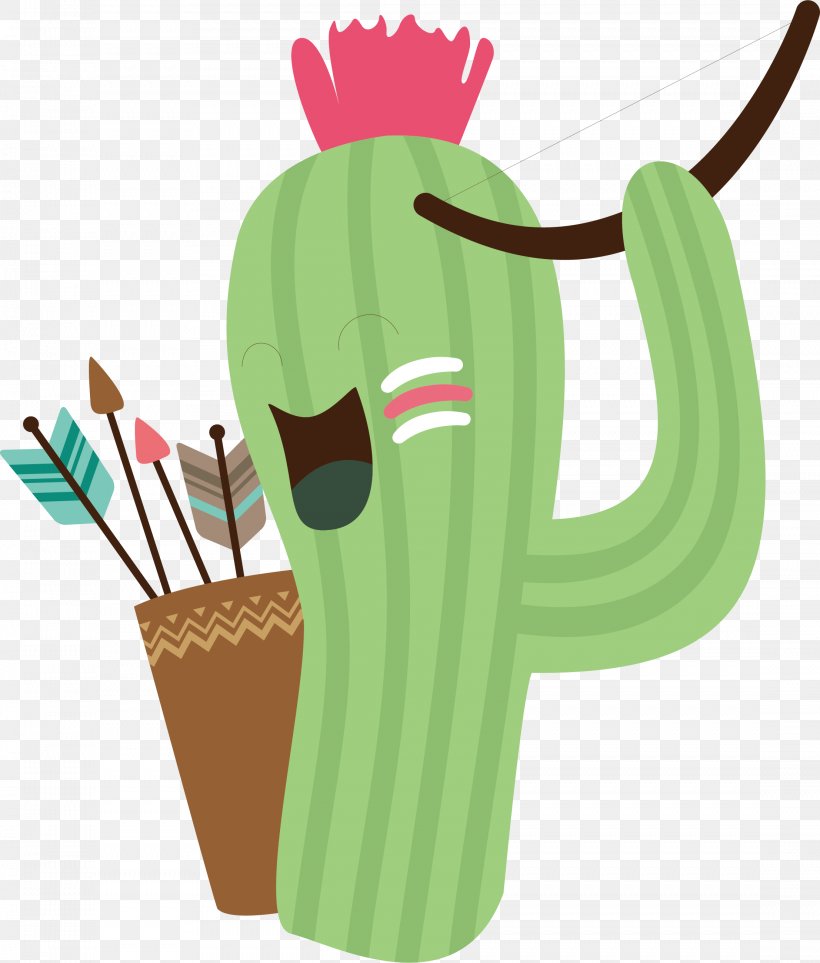 Cactaceae Euclidean Vector Bow Cartoon, PNG, 2214x2602px, Cactaceae, Birth, Birthday, Bow, Bow And Arrow Download Free