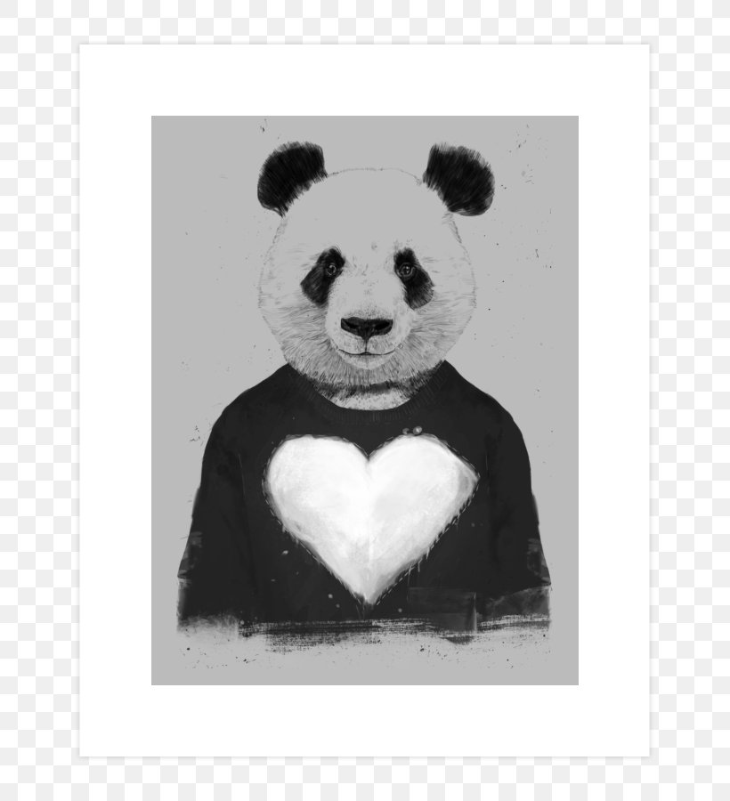 Giant Panda Canvas Print Art Printmaking, PNG, 740x900px, Giant Panda, Allposterscom, Art, Artcom, Bear Download Free