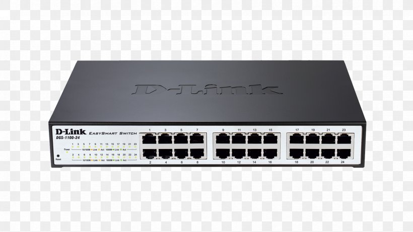 Gigabit Ethernet Network Switch Power Over Ethernet 1000BASE-T D-Link, PNG, 1664x936px, Gigabit Ethernet, Bandwidth, Computer Network, Computer Networking, Dlink Download Free