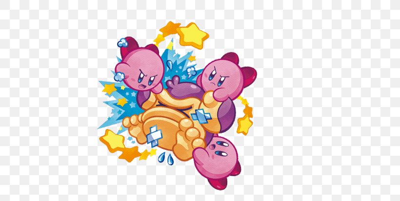 Kirby Mass Attack Kirby's Return To Dream Land Kirby: Planet Robobot Kirby's Dream Land 2 Kirby's Adventure, PNG, 620x413px, Kirby Mass Attack, Art, Cartoon, Fictional Character, Flower Download Free