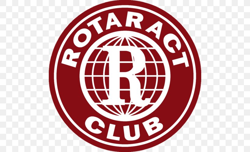 Rotaract Rotary International Service Club Association Lexington Rotary Club, PNG, 500x500px, Rotaract, Area, Association, Badge, Brand Download Free