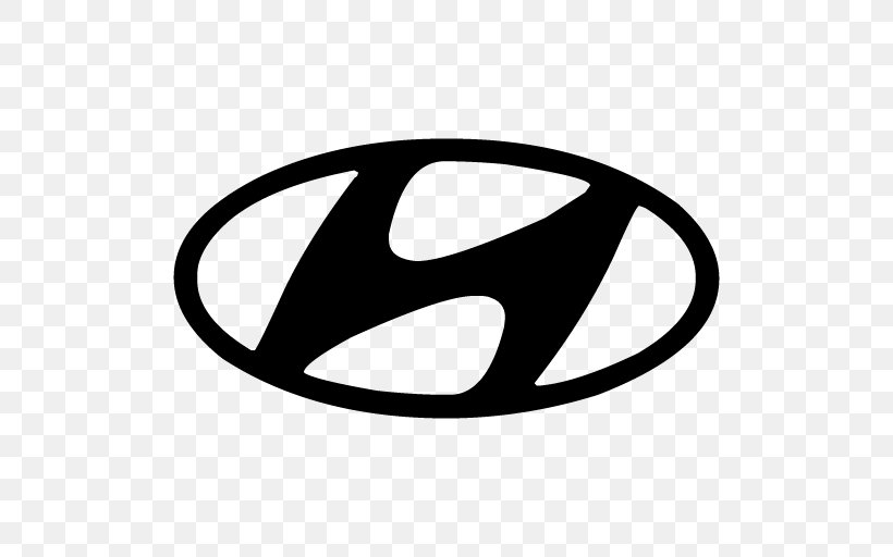 Hyundai Motor Company Car Hyundai Tucson Hyundai Atos, PNG, 512x512px, Hyundai, Automotive Design, Black, Black And White, Brand Download Free