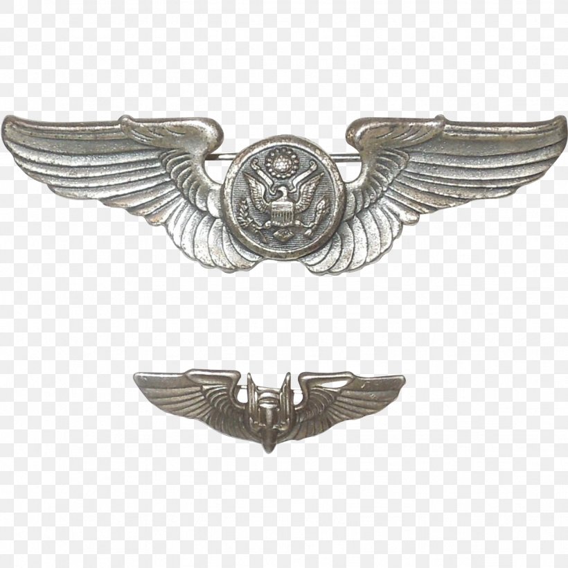 United States Army Air Forces Silver Aviator Badge United States Of America United States Army Air Corps, PNG, 1232x1232px, United States Army Air Forces, Air Force, Aircraft Pilot, Aviator Badge, Badge Download Free