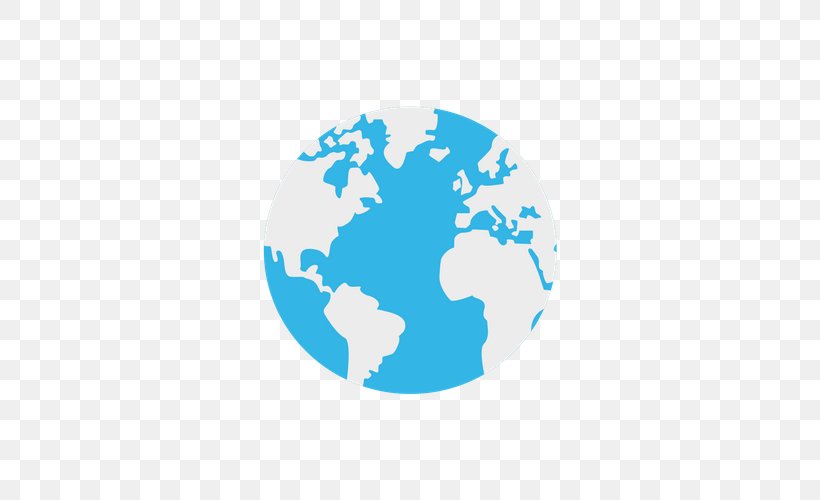 World Map Globe Earth, PNG, 500x500px, World, Aqua, Blue, Cartography, Earth Download Free