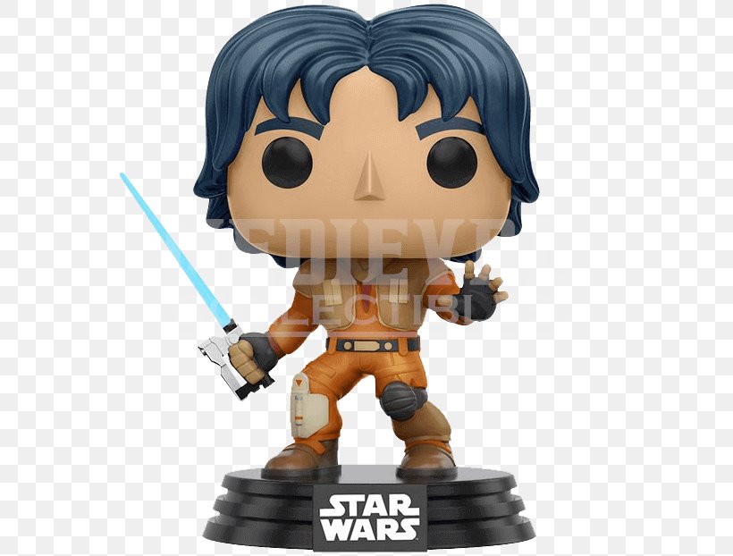 Kanan Jarrus Ezra Bridger Ahsoka Tano Funko Star Wars, PNG, 622x622px, Kanan Jarrus, Action Figure, Action Toy Figures, Ahsoka Tano, Animated Series Download Free