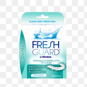Fresh Mouth - Mouthguard Denture Cleaner Bruxism Dentures Retainer PNG