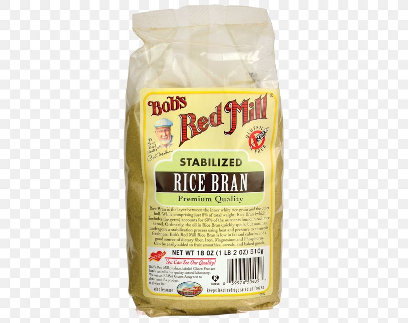 Organic Food Bob's Red Mill Bran Whole Grain Rice Flour, PNG, 650x650px, Organic Food, Bran, Brown Rice, Cereal, Cereal Germ Download Free