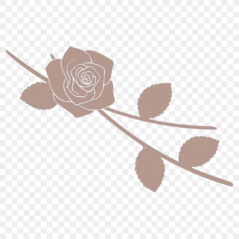 Rose, PNG, 1200x1200px, White, Beige, Brown, Feather, Flower Download Free