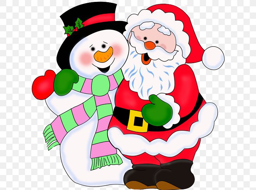Santa Claus Mrs. Claus Christmas Clip Art, PNG, 640x608px, Santa Claus, Artwork, Christmas, Christmas Card, Christmas Ornament Download Free