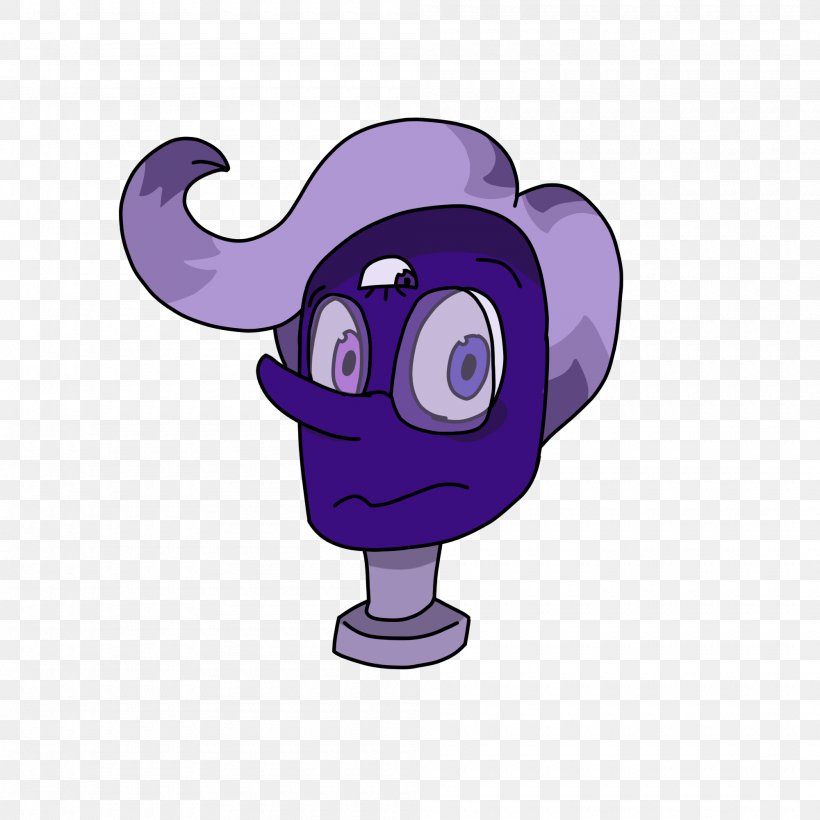 Cartoon Violet Clip Art, PNG, 2000x2000px, Cartoon, Animal, Character, Fiction, Fictional Character Download Free
