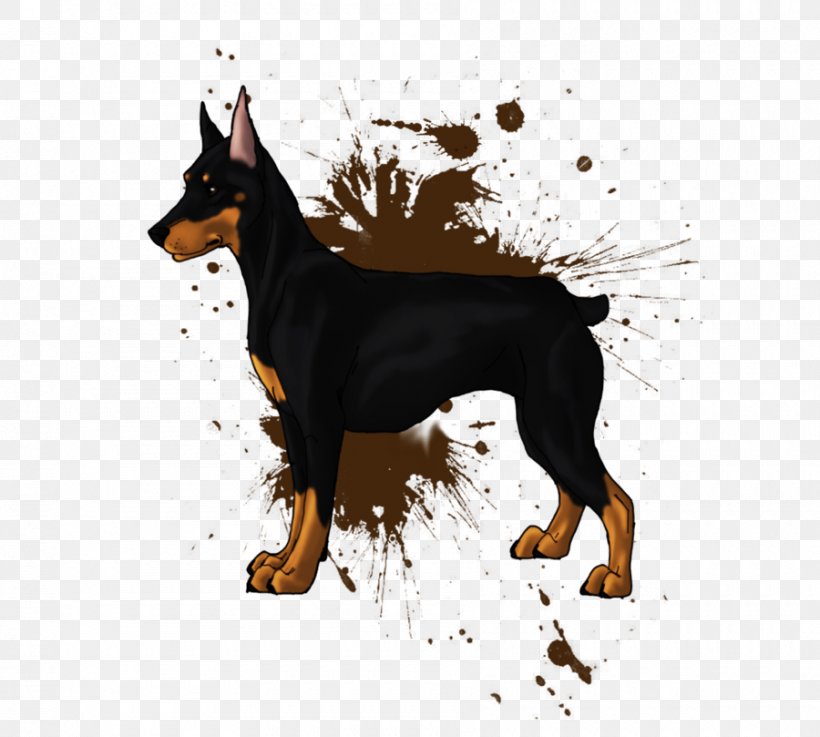 Dobermann Miniature Pinscher Lancashire Heeler German Pinscher Manchester Terrier, PNG, 900x809px, Dobermann, Art, Australian Kelpie, Beauceron, Carnivoran Download Free