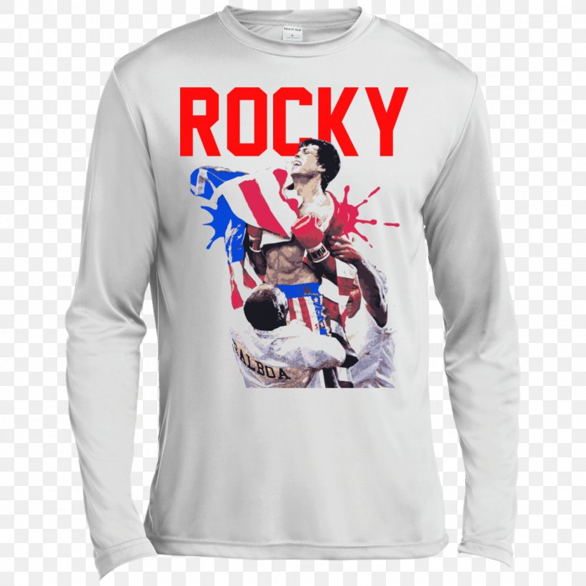 Rocky Balboa T-shirt Hoodie Sleeve, PNG, 1155x1155px, Rocky Balboa, Active Shirt, Brand, Captain Ivan Drago, Clothing Download Free