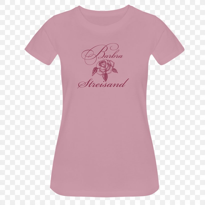 T-shirt Shoulder Sleeve Pink M Rose, PNG, 1000x1000px, Tshirt, Barbra Streisand, Clothing, Female, Joint Download Free