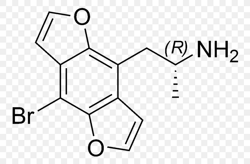 Bromo-DragonFLY Phenethylamine Bromine Drug Hallucinogen, PNG, 800x539px, 5ht Receptor, Bromodragonfly, Area, Black, Black And White Download Free