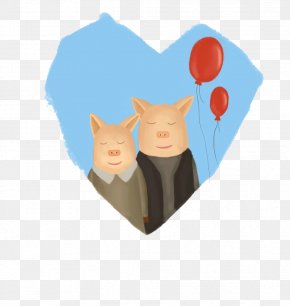 Cute Pig - Domestic Pig Illustration PNG
