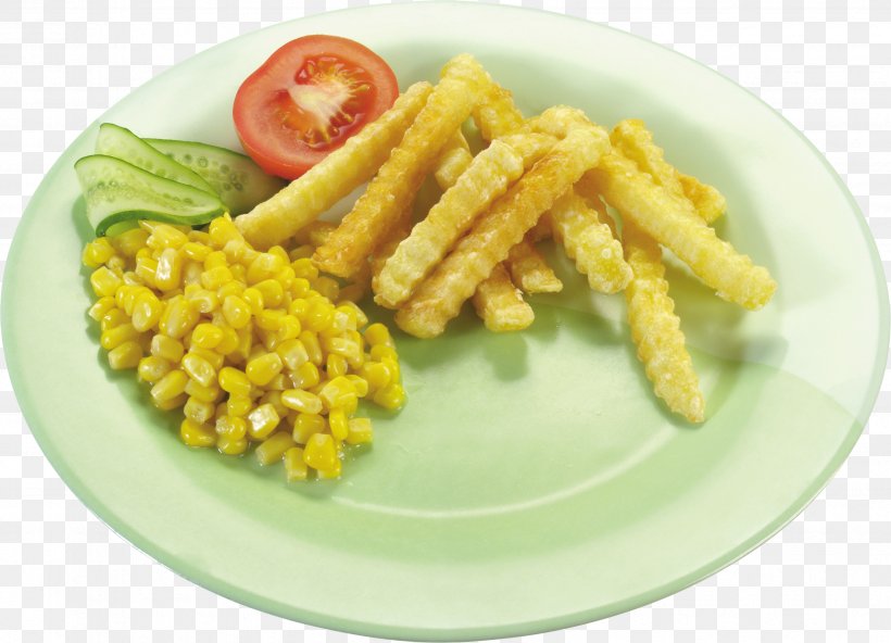 French Fries European Cuisine Potato, PNG, 3396x2455px, French Fries, American Food, Corn On The Cob, Cuisine, Dish Download Free