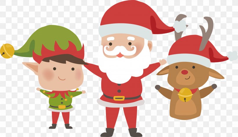 Santa Claus Elf Christmas, PNG, 4647x2689px, Santa Claus, Art, Christmas, Christmas Decoration, Christmas Elf Download Free