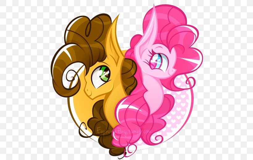 Cheese Sandwich Pinkie Pie Horse T-shirt, PNG, 500x520px, Watercolor, Cartoon, Flower, Frame, Heart Download Free