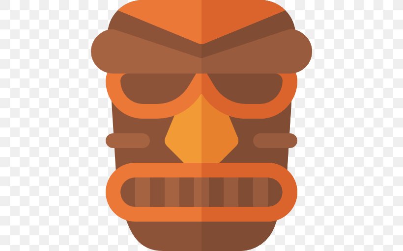 Clip Art, PNG, 512x512px, Tiki, Facial Hair, Head, Orange Download Free