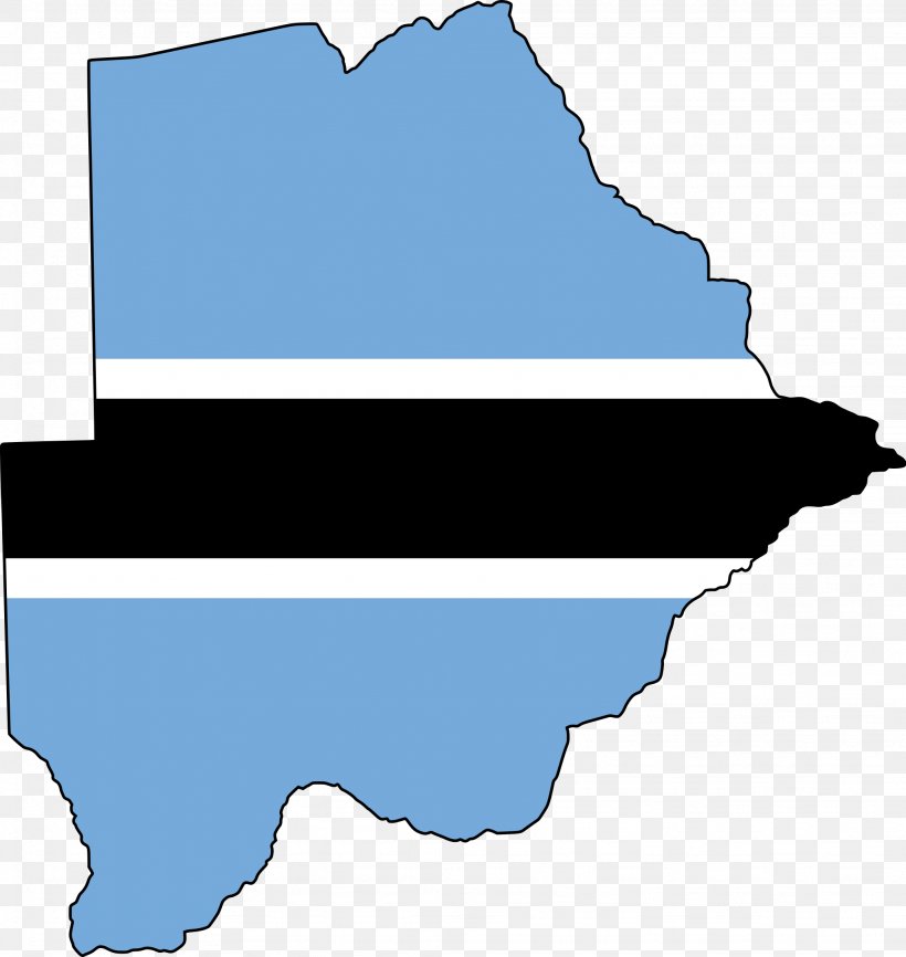 Flag Of Botswana National Flag Map, PNG, 2048x2163px, Botswana, Area, Fatshe Leno La Rona, File Negara Flag Map, Flag Download Free