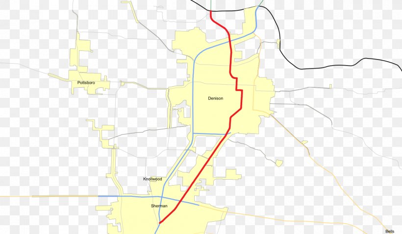 Texas State Highway 91 Denison Sherman Overview Map, PNG, 1200x700px, Denison, Area, City Map, Harris County Toll Road Authority, Highway Download Free