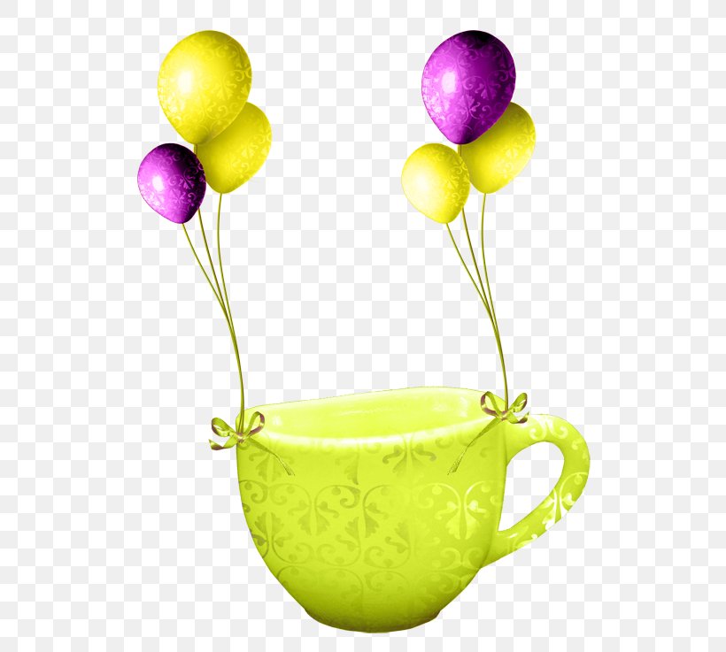 Yellow Balloon Mug Coffee Cup, PNG, 544x737px, Yellow, Balloon, Ceramic, Coffee Cup, Cup Download Free
