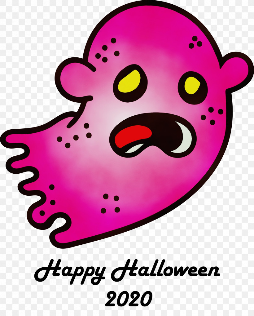 Cartoon Snout Pink M Meter, PNG, 2411x2999px, 2020 Happy Halloween, Cartoon, Meter, Paint, Pink M Download Free