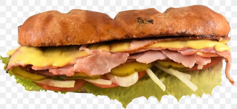 Cheeseburger Ham And Cheese Sandwich Breakfast Sandwich Bocadillo Submarine Sandwich, PNG, 5316x2447px, Cheeseburger, American Food, Bacon Sandwich, Bocadillo, Breakfast Sandwich Download Free