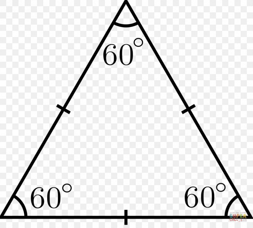 Equilateral Triangle Right Triangle Regular Polygon, PNG, 852x768px, Equilateral Triangle, Apothem, Area, Black, Black And White Download Free