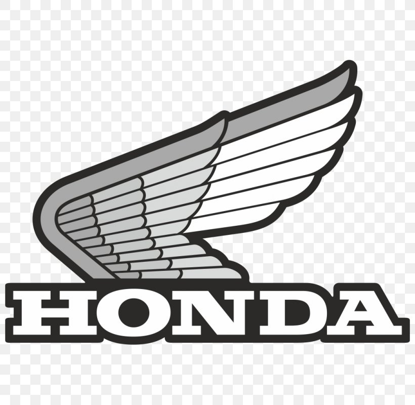 Honda Logo Motorcycle Accessories Car, PNG, 800x800px, Honda Logo, Allterrain Vehicle, Area, Black And White, Brand Download Free