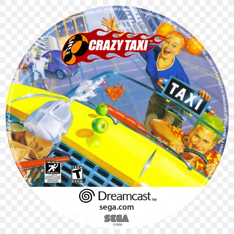 Crazy Taxi 2 Crazy Taxi 3: High Roller Crazy Taxi: Fare Wars Video Games, PNG, 992x992px, Crazy Taxi, Arcade Game, Crazy Taxi 2, Crazy Taxi 3 High Roller, Crazy Taxi Fare Wars Download Free