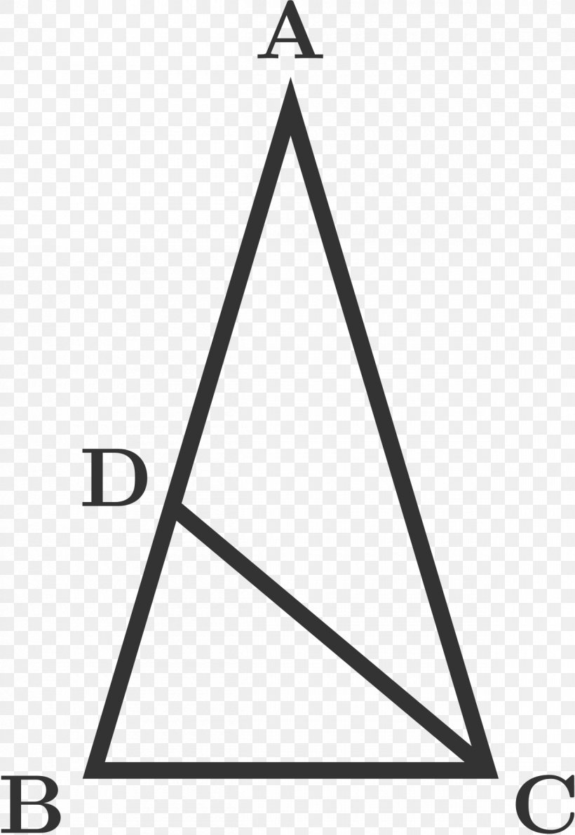 Isosceles Triangle Altitude Line, PNG, 1200x1743px, Triangle, Acute And Obtuse Triangles, Altitude, Area, Base Download Free