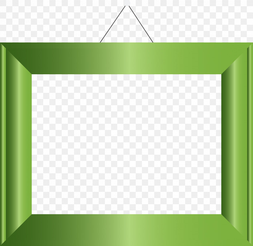 Photo Frame Picture Frame Hanging Picture Frames, PNG, 3000x2909px, Photo Frame, Angle, Area, Green, Hanging Picture Frames Download Free