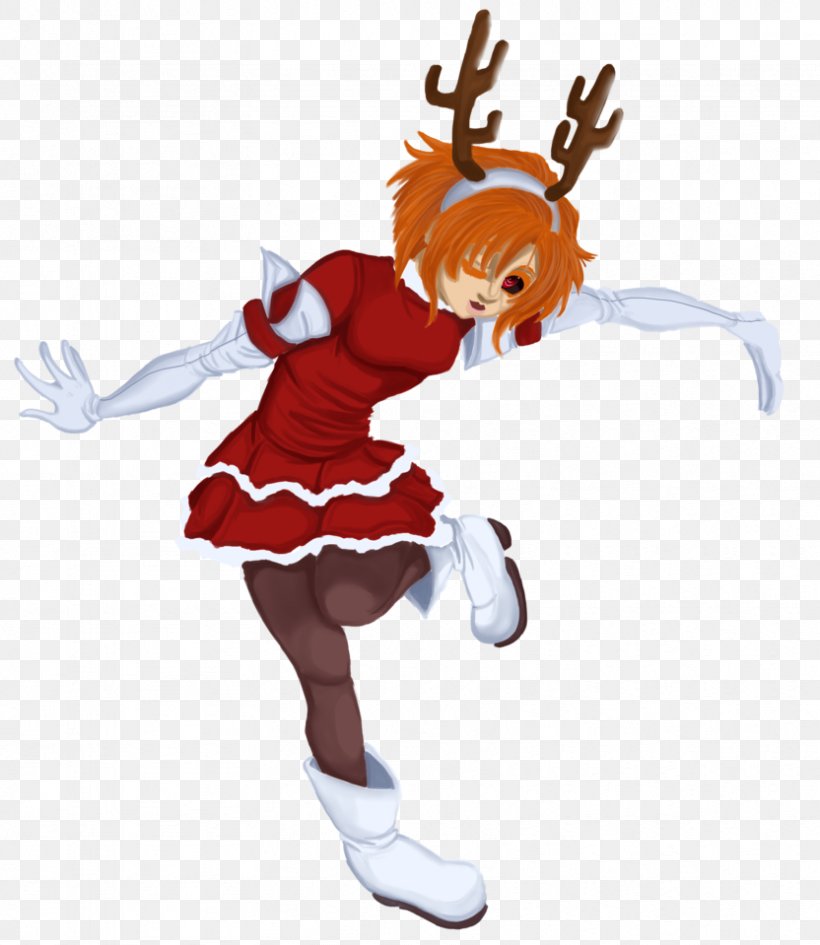 Reindeer Illustration Costume Cartoon Shoe, PNG, 832x959px, Reindeer, Art, Cartoon, Character, Clothing Download Free