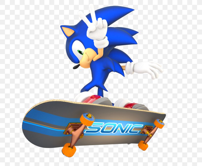 Sonic The Hedgehog Sonic Adventure 2 Sonic & Sega All-Stars Racing Sonic Drive-In, PNG, 800x675px, Sonic The Hedgehog, Figurine, Game, Recreation, Roller Skates Download Free