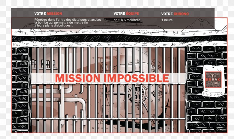 Team Break Paris 9 The Game, PNG, 1024x613px, Game, Brand, Escape Room, Escape The Room, Mission Impossible Download Free