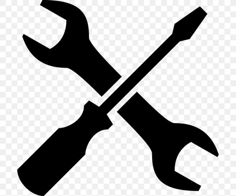 Tool Clip Art, PNG, 700x683px, Tool, Adjustable Spanner, Artwork, Black, Black And White Download Free