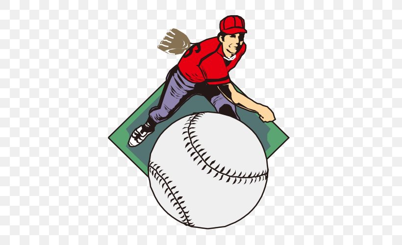 Baseball Player Sport Softball, PNG, 500x500px, Baseball, Area, Ball, Baseball Bat, Baseball Equipment Download Free